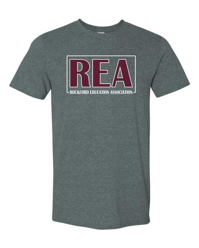 Rockford Education Association T-shirt, Dark Heather