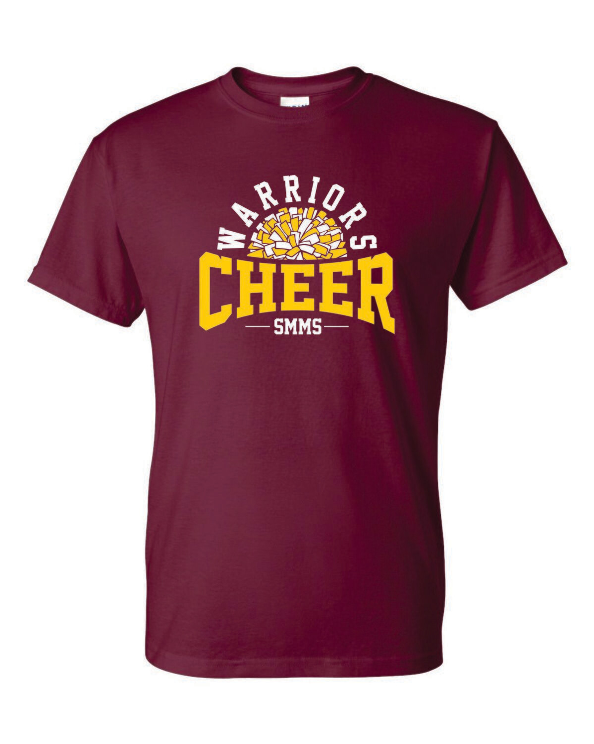 STEPHEN MACK CHEER T-SHIRT, MAROON