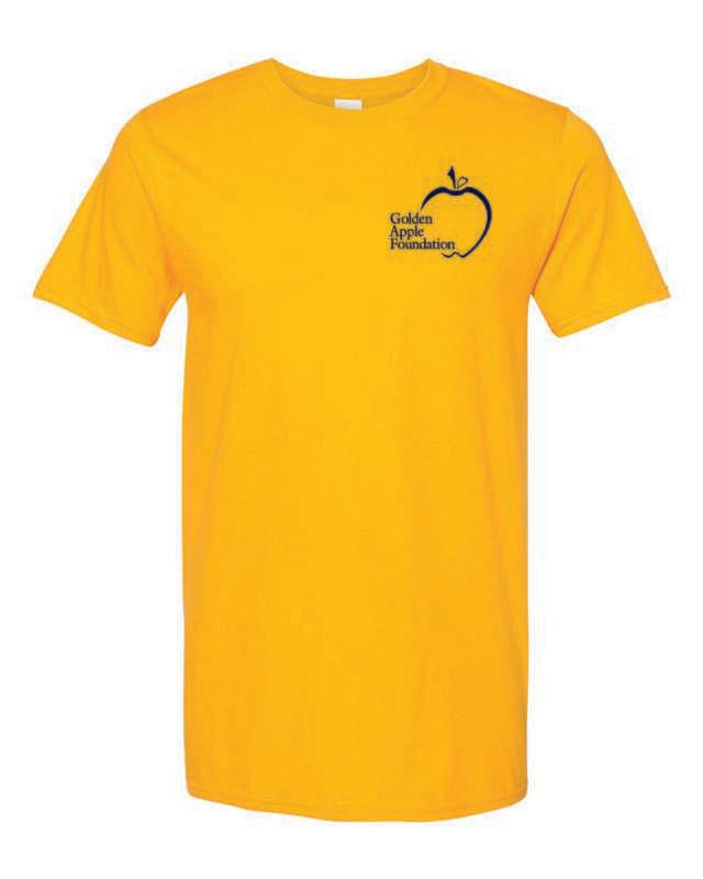 Golden Apple Foundation Softstyle T-shirt, Gold