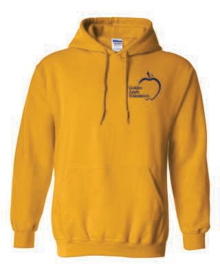 Golden Apple Foundation Hooded Sweatshirt, Gold