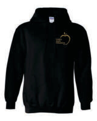 Golden Apple Foundation Hooded Sweatshirt, Black