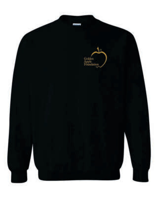 Golden Apple Foundation Crewneck Sweatshirt, Black