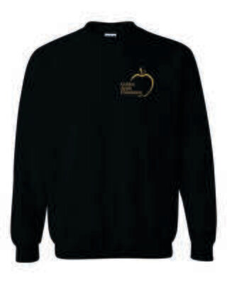 Golden Apple Foundation Crewneck Sweatshirt, Black