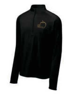 Golden Apple Foundation 1/4-Zip Pullover, Black