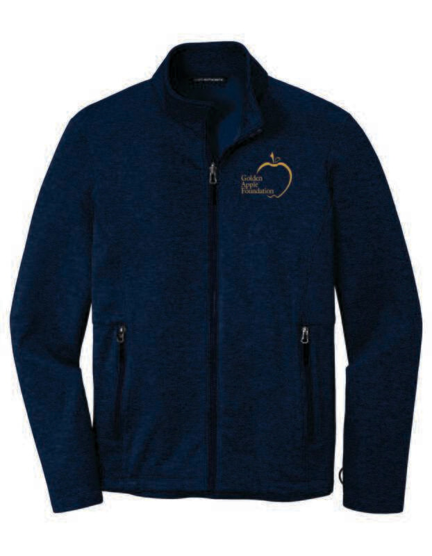 Golden Apple Foundation Full-Zip Jacket, River Blue Navy Heather