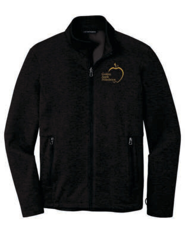 Golden Apple Foundation Full-Zip Jacket, Deep Black Heather