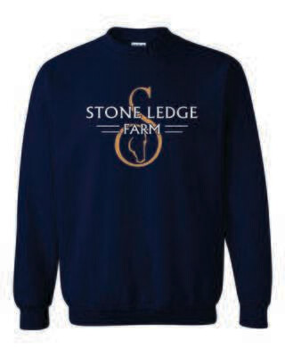 Stone Ledge Farm Crewneck Sweatshirt, Navy