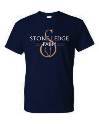 Stone Ledge Farm T-shirt, Navy