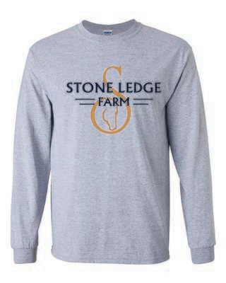 Stone Ledge Farm Long Sleeve T-shirt, Sport Grey
