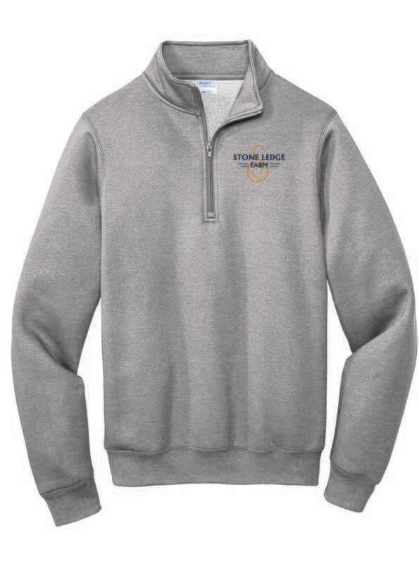 Stone Ledge Farm 1/4-Zip Sweatshirt, Athletic Heather