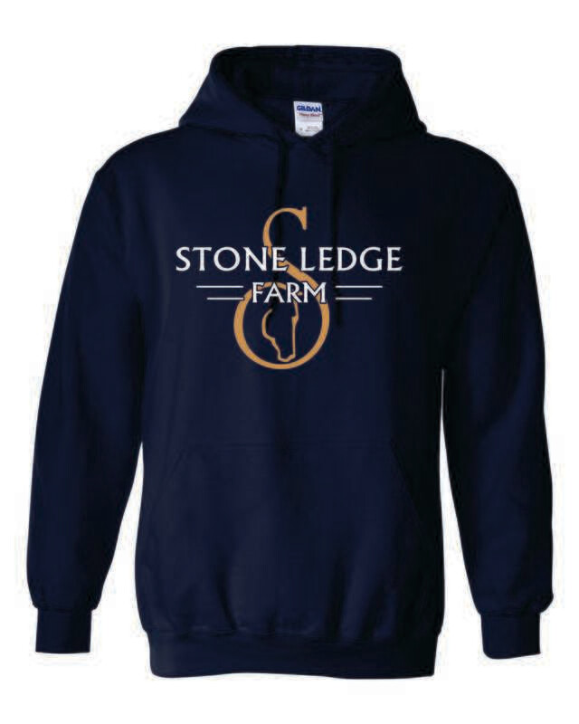 Stone Ledge Farm Hooded Sweatshirt, Navy