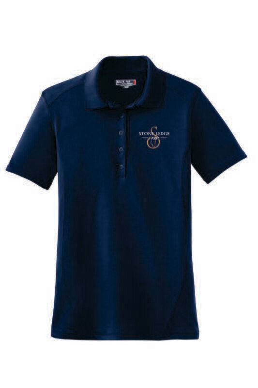 Stone Ledge Farm Ladies Polo, True Navy