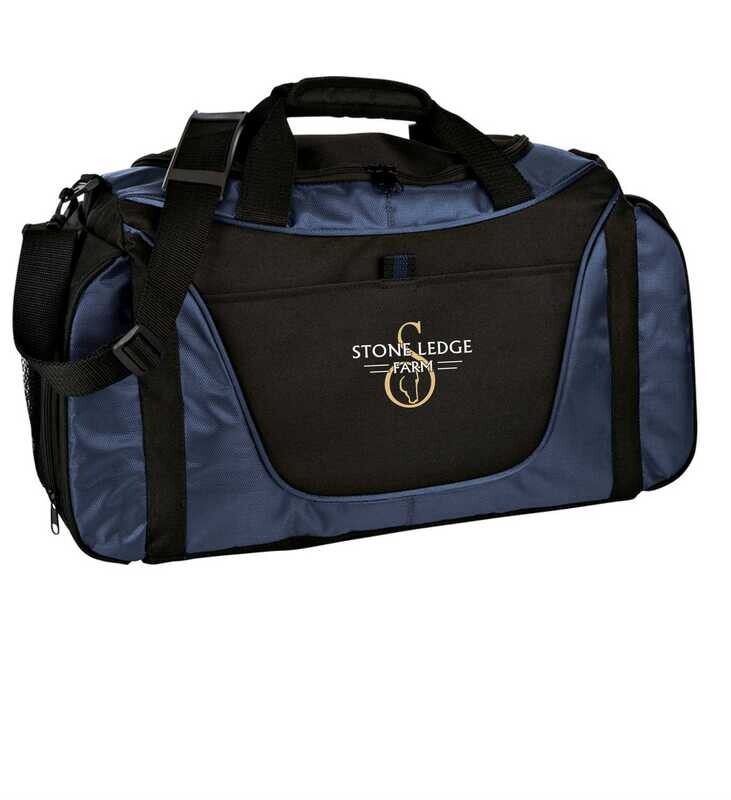 Stone Ledge Farm Duffel Bag, Navy/Black