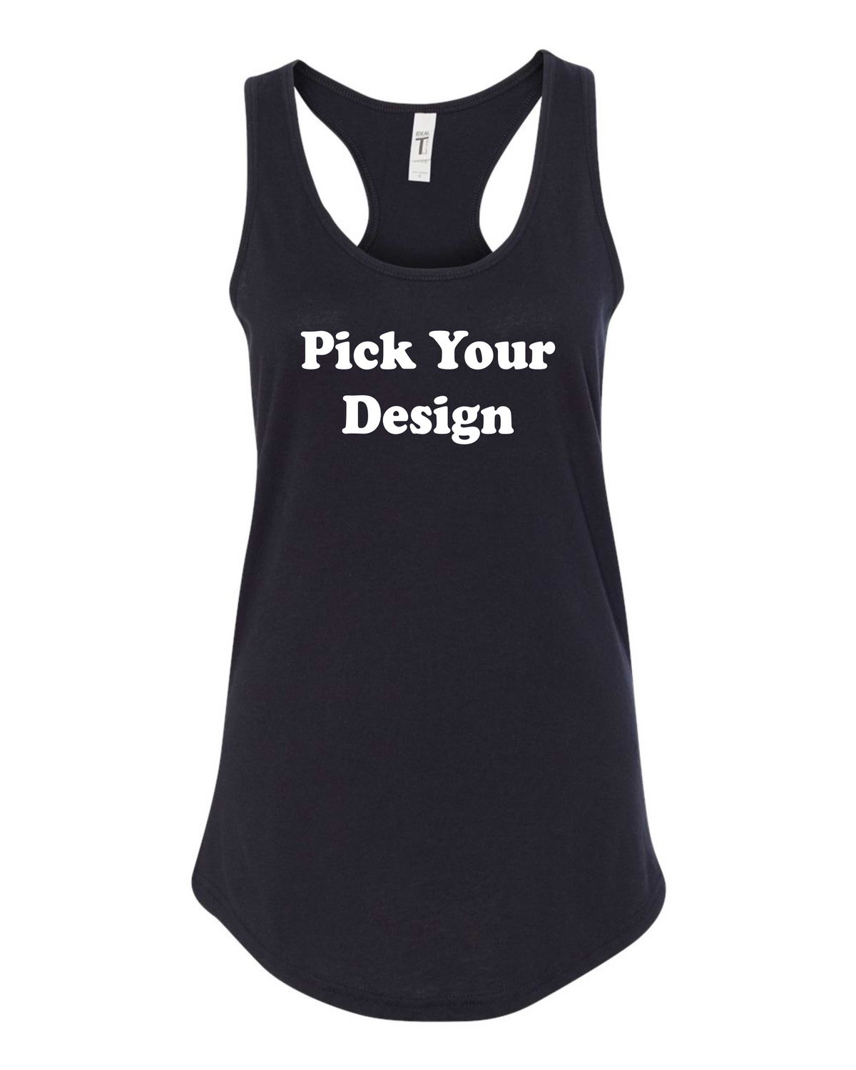 MACKTOWN MAULERS WOMEN&#39;S RACERBACK TANK TOP, BLACK