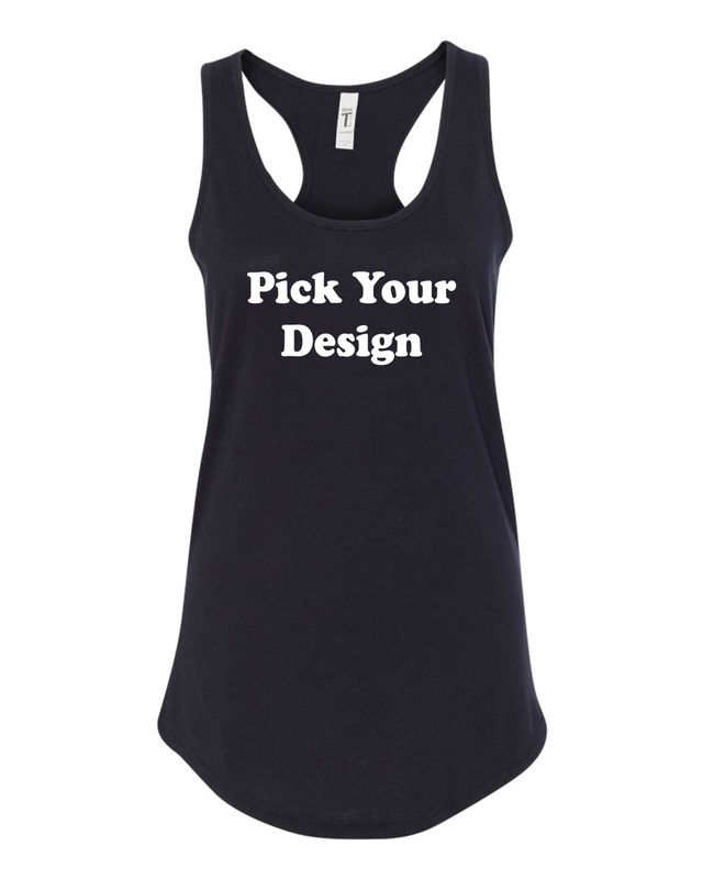 MACKTOWN MAULERS WOMEN&#39;S RACERBACK TANK TOP, BLACK