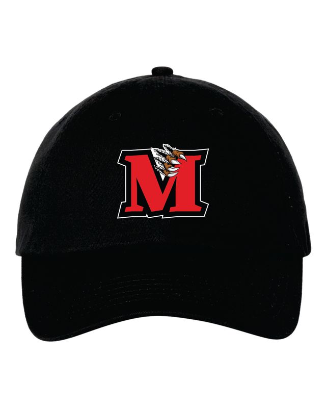 MACKTOWN MAULERS ADJUSTABLE CAP, BLACK
