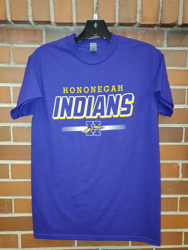 Hononegah Indians T-shirt, Purple