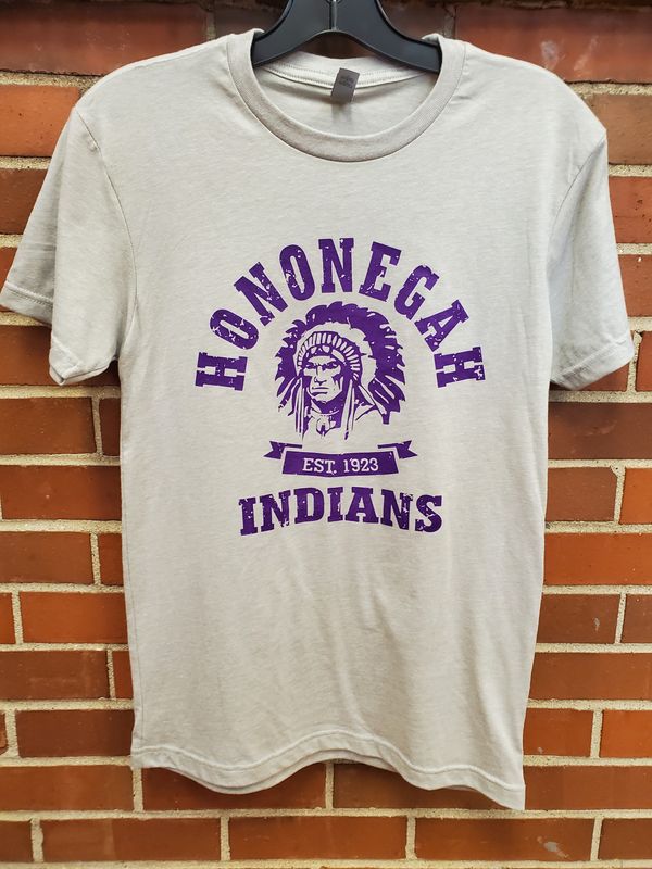 Hononegah Indians T-shirt, Silk