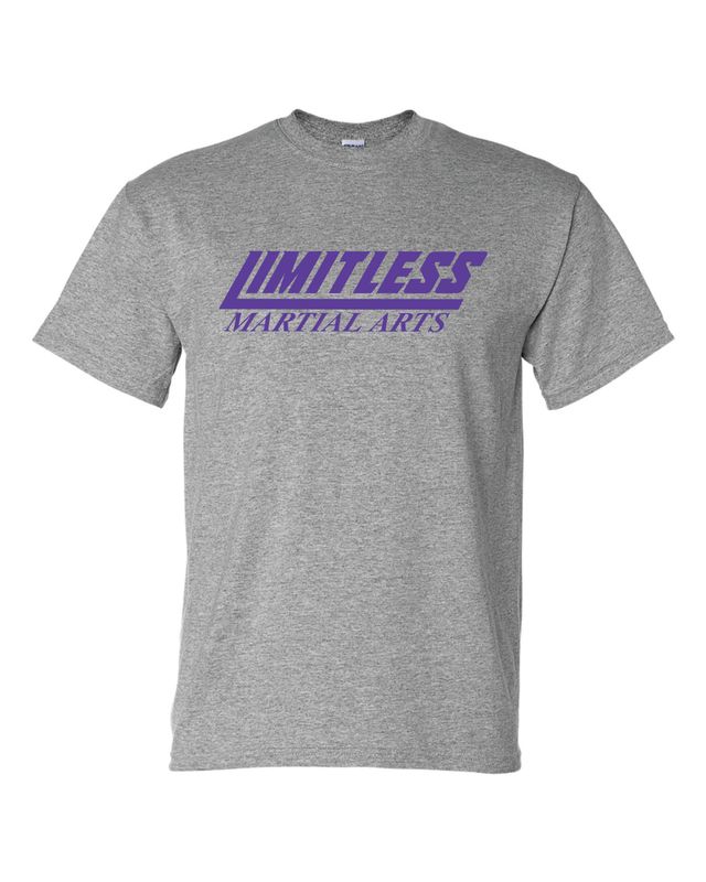 Limitless Martial Arts T-shirt, Sport Grey