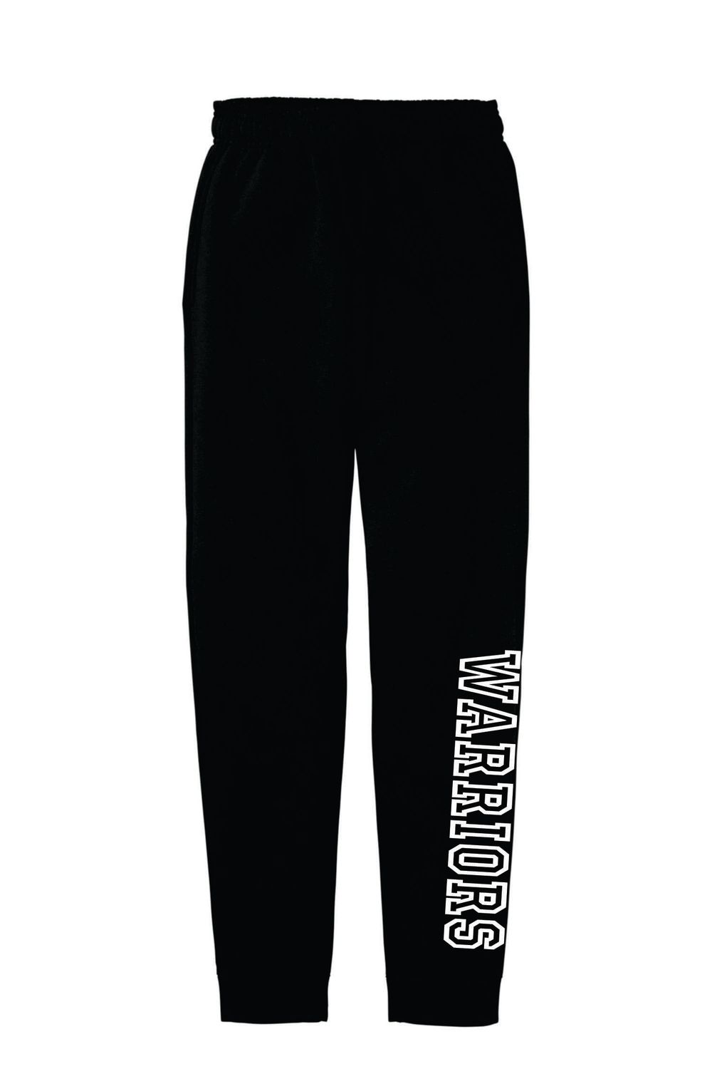 WARRIORS JOGGERS, BLACK