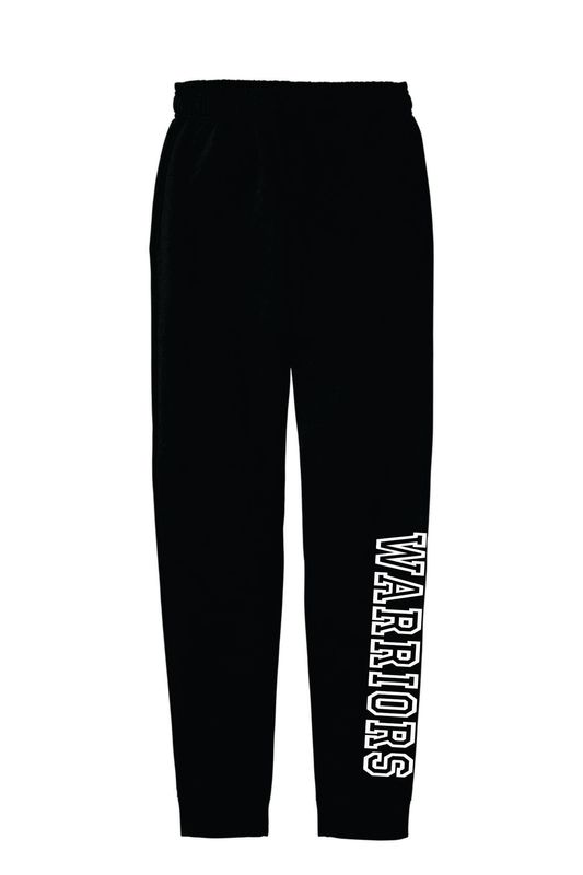 WARRIORS JOGGERS, BLACK