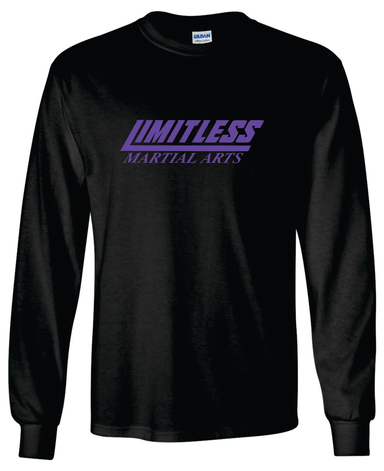Limitless Martial Arts Long Sleeve T-shirt, Black
