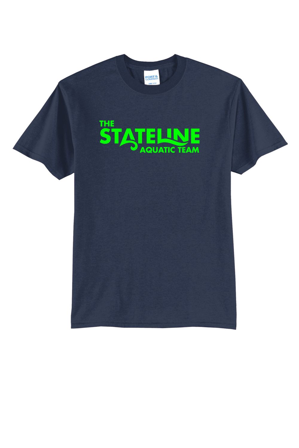 STATELINE AQUATIC T-SHIRT, NAVY