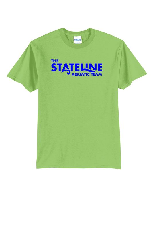 STATELINE AQUATIC T-SHIRT, LIME