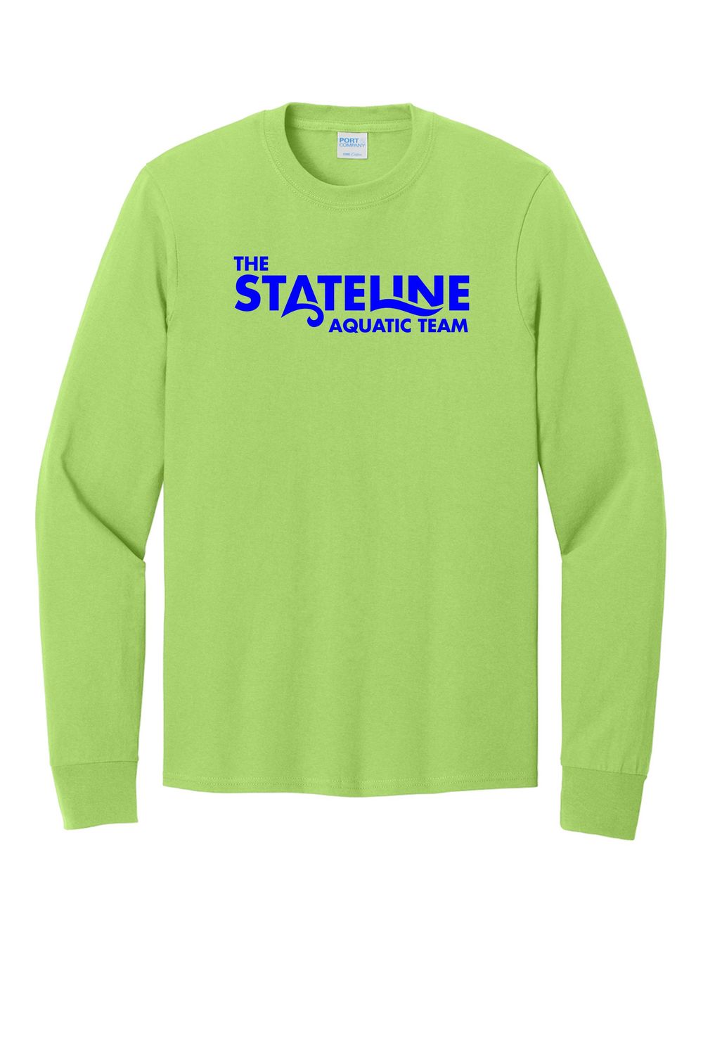 STATELINE AQUATIC LONG SLEEVE T-SHIRT, LIME