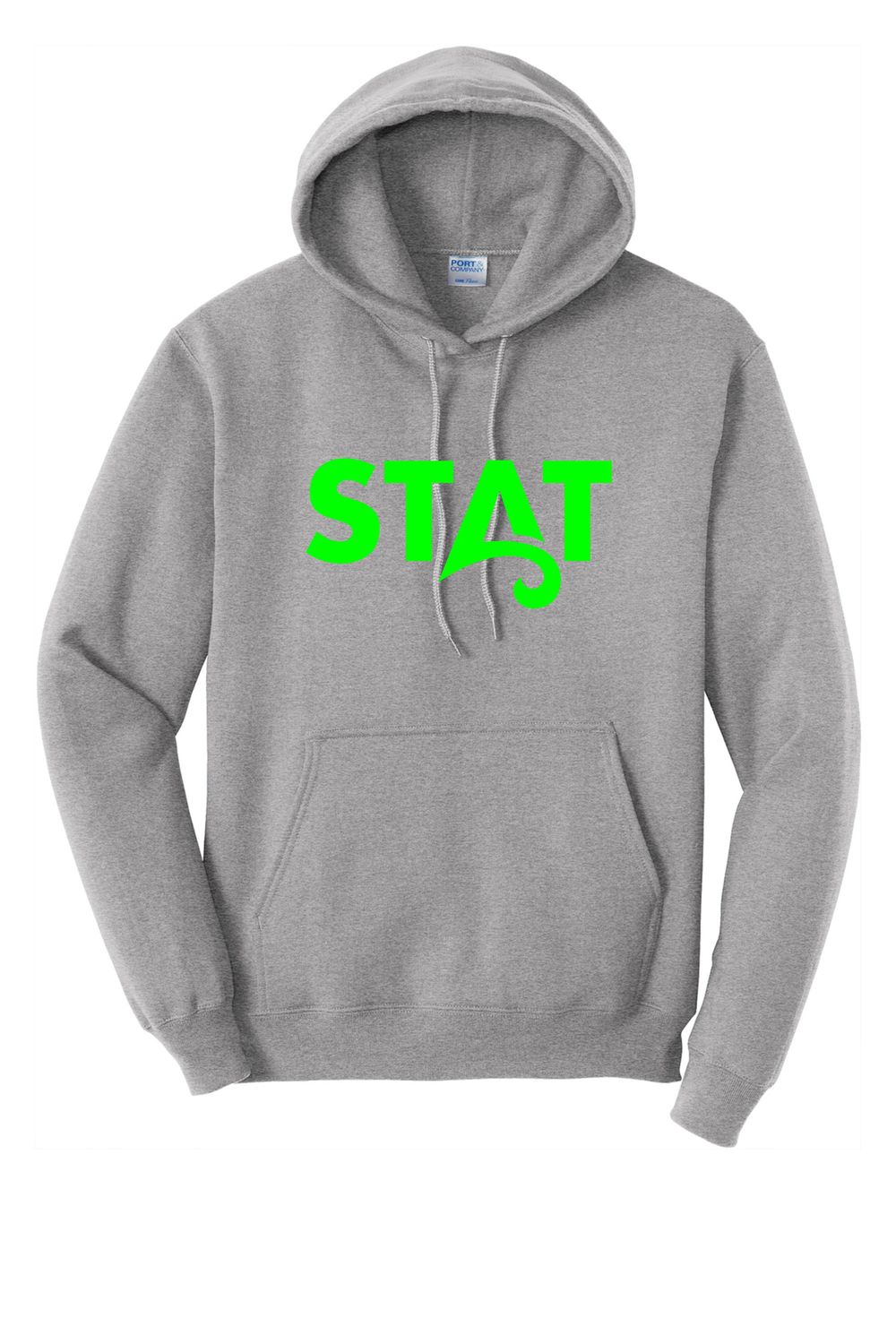 STATELINE AQUATIC HOODED SWEATSHIRT, ATHLETIC HEATHER