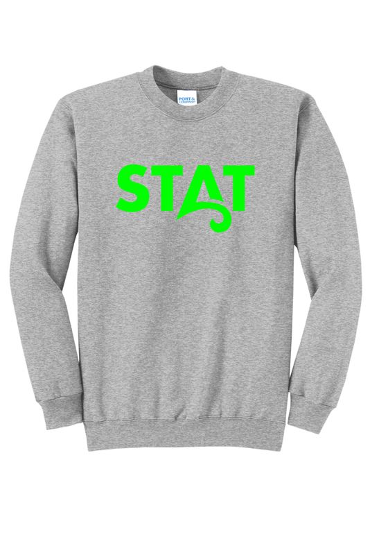 STATELINE AQUATIC CREWNECK SWEATSHIRT, ATHLETIC HEATHER