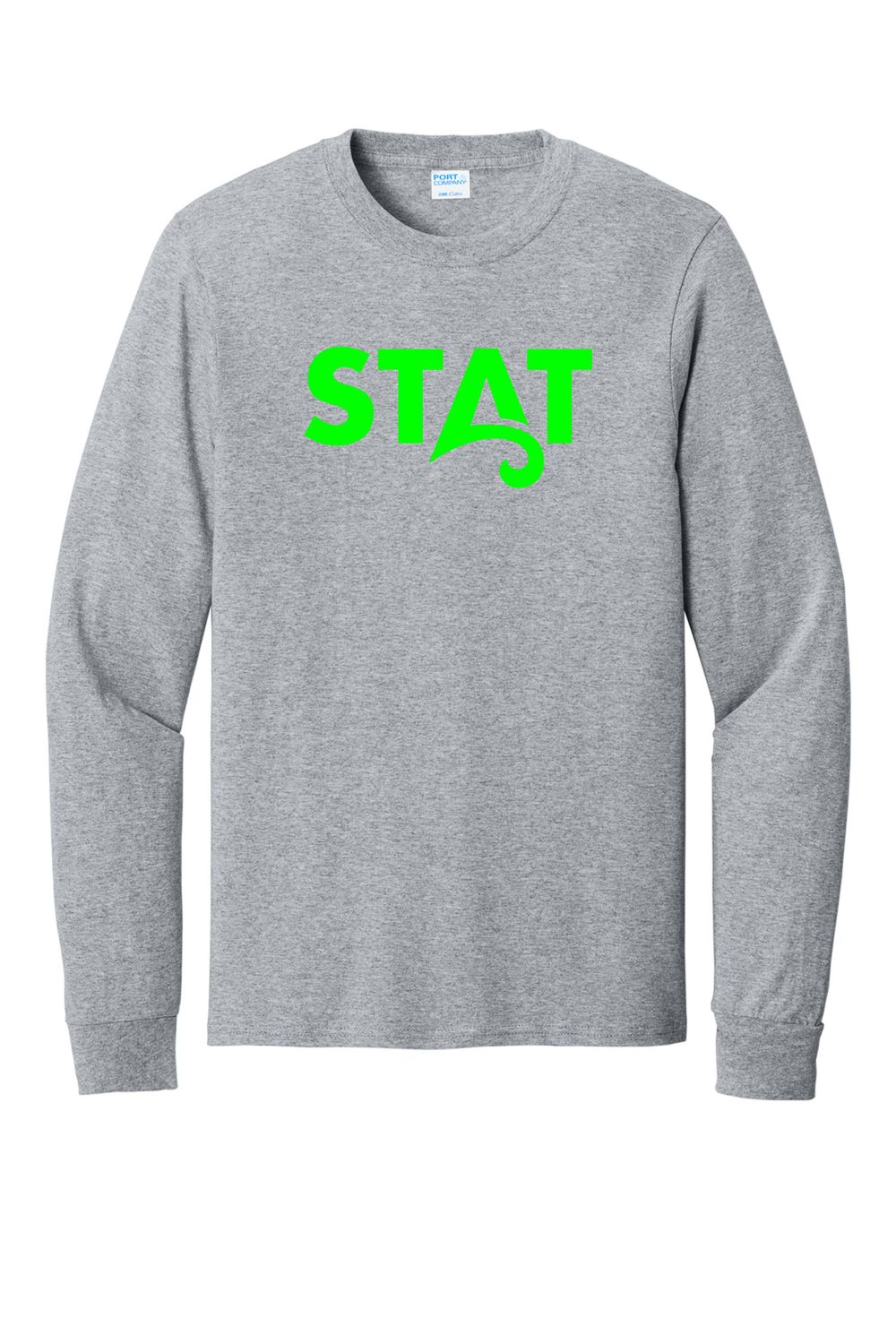 STATELINE AQUATIC LONG SLEEVE T-SHIRT, ATHLETIC HEATHER
