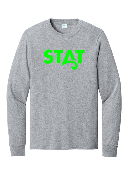 STATELINE AQUATIC LONG SLEEVE T-SHIRT, ATHLETIC HEATHER