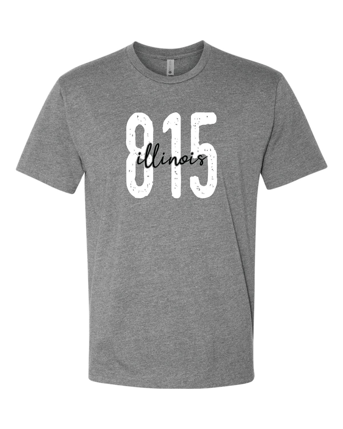 815 ILLINOIS T-SHIRT, 9 COLOR OPTIONS