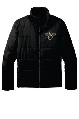 Stone Ledge Farm Puffer Jacket, Black