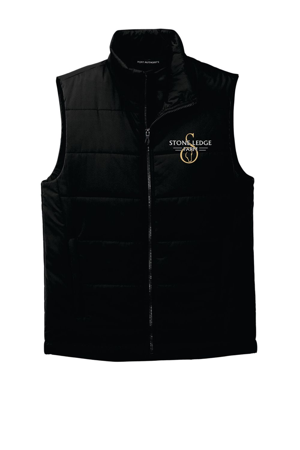 Stone Ledge Farm Puffer Vest, Black