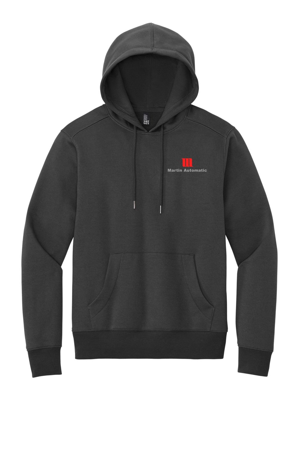 Martin Automatic District Hooded Sweatshirt, Charcoal