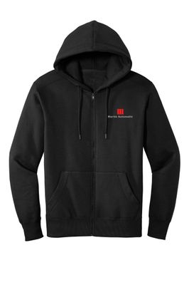 Martin Automatic District Full-Zip Hooded Sweatshirt, Jet Black