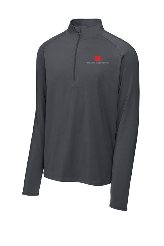 Martin Automatic Stretch 1/4-Zip Pullover, Charcoal Grey