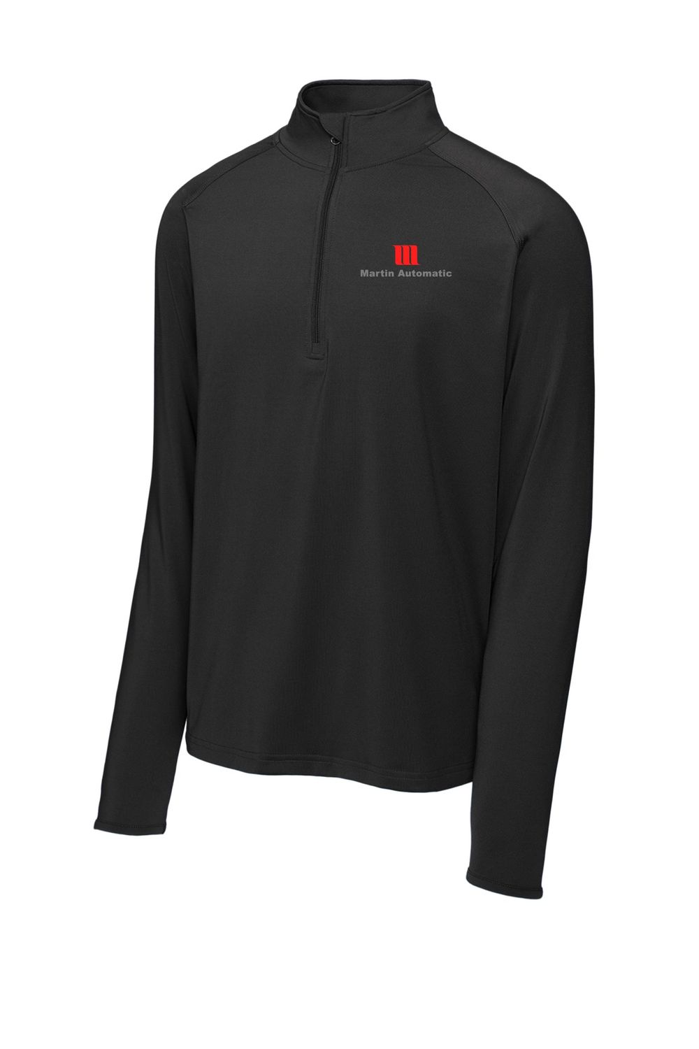 Martin Automatic Stretch 1/4-Zip Pullover, Black