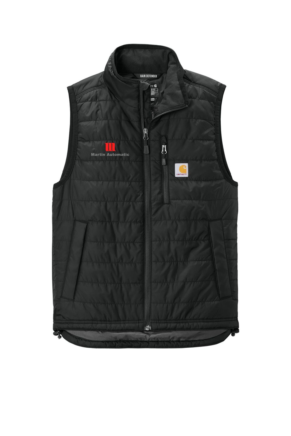 Martin Automatic Carhartt Gilliam Vest, Black