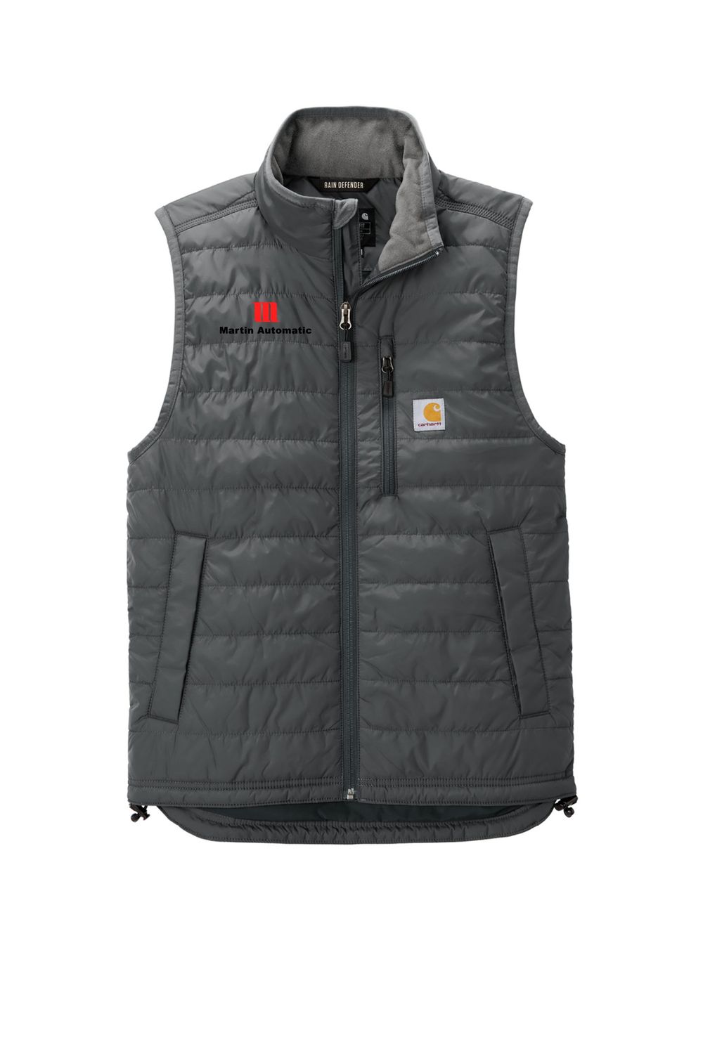 Martin Automatic Carhartt Gilliam Vest, Shadow Grey
