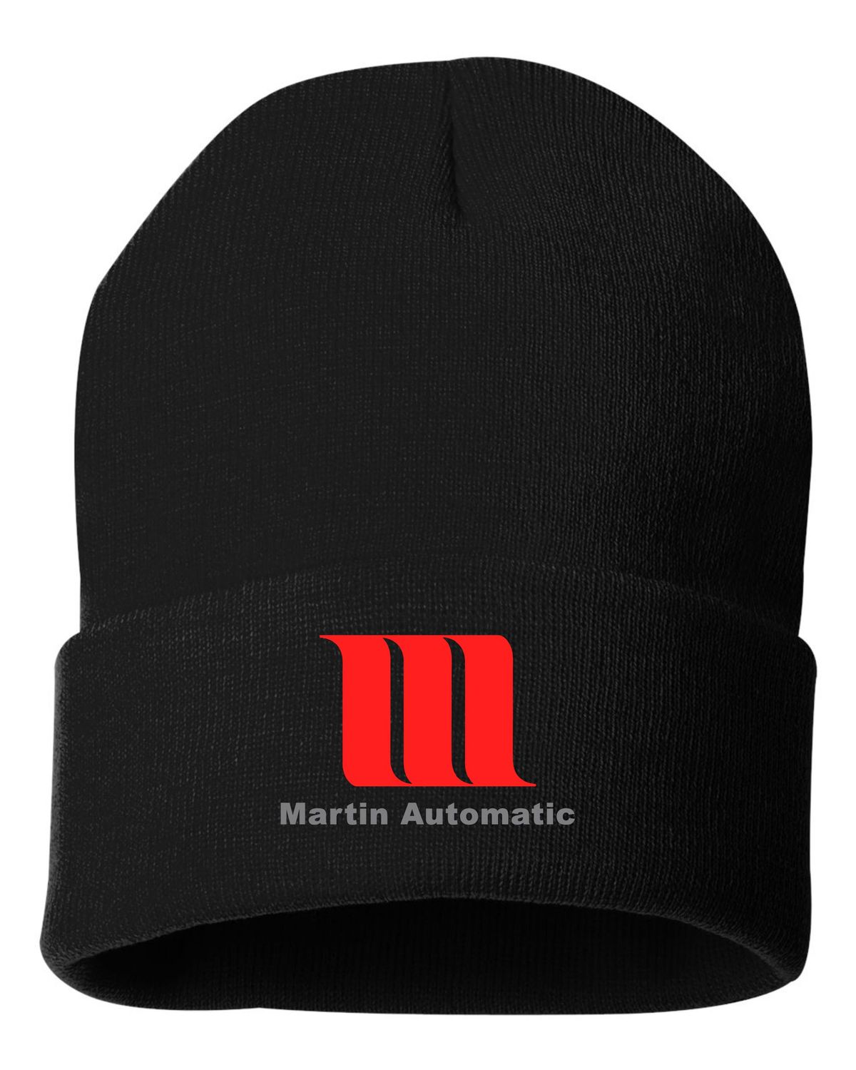 Martin Automatic Cuffed Beanie, Black