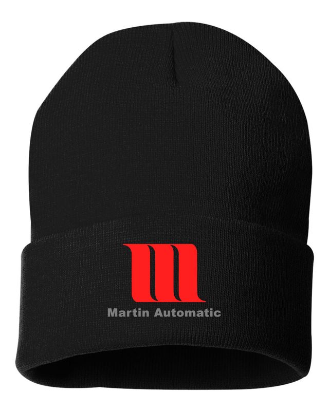 Martin Automatic Cuffed Beanie, Black