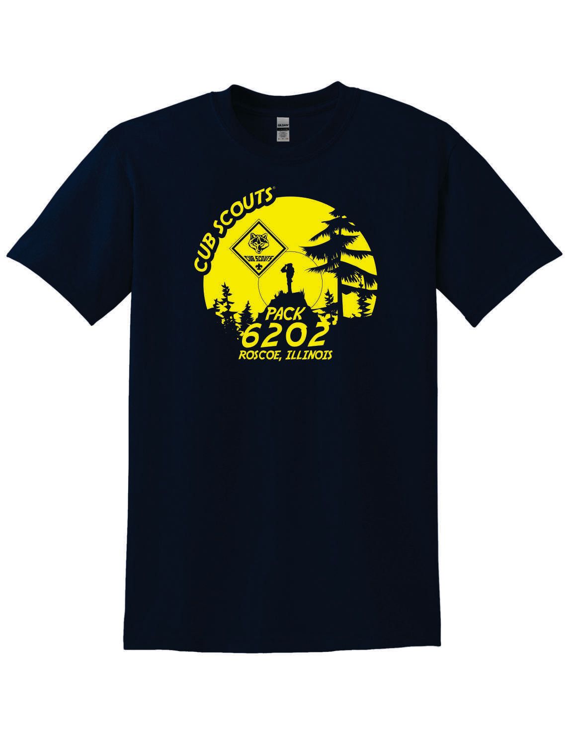 PACK 6202 T-SHIRT, NAVY