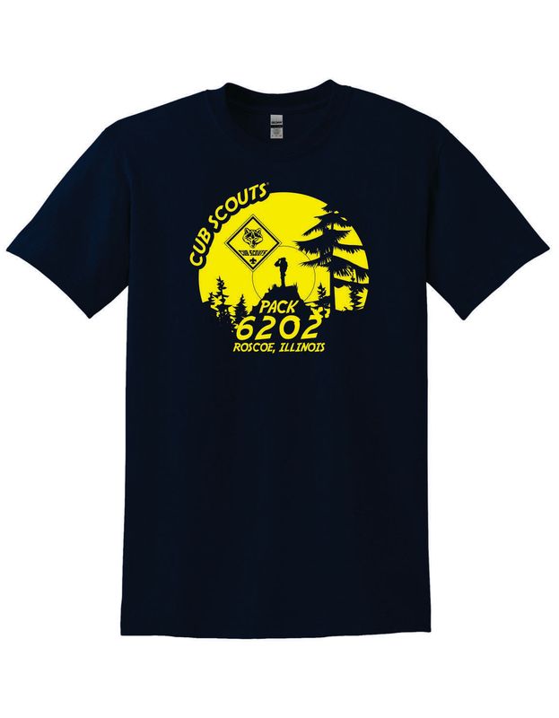 PACK 6202 T-SHIRT, NAVY