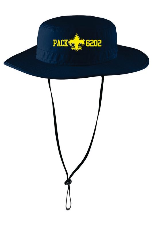 PACK 6202 OUTDOOR WIDE-BRIM CAP, NAVY