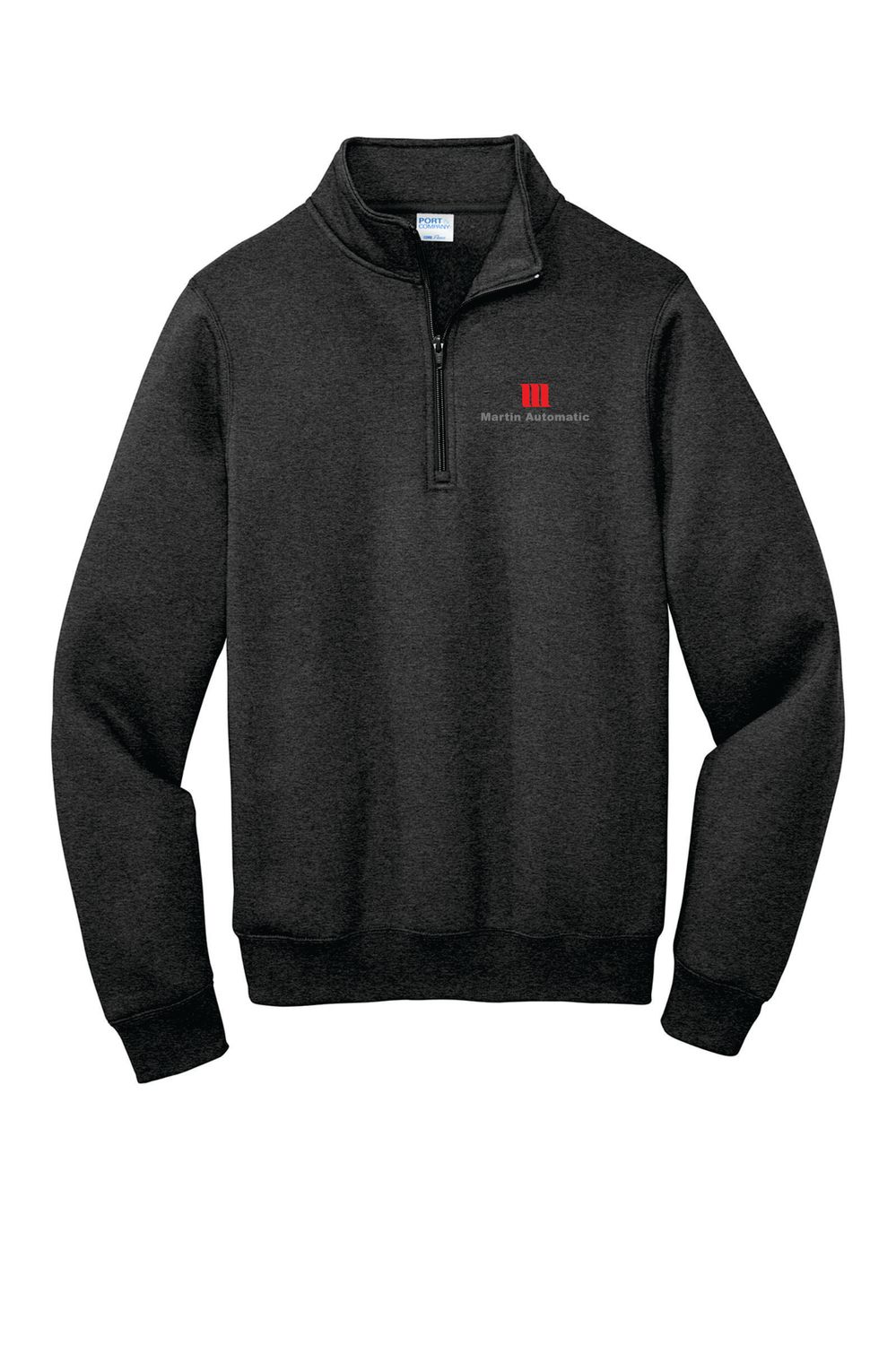 Martin Automatic 1/4-Zip Sweatshirt, Dark Heather Grey