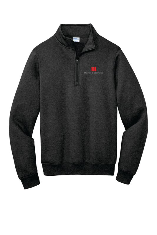 Martin Automatic 1/4-Zip Sweatshirt, Dark Heather Grey