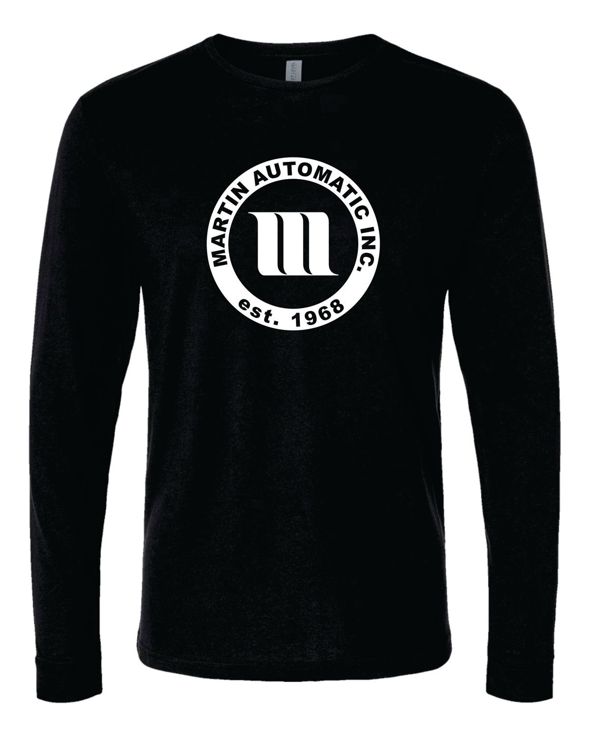 Martin Automatic Next Level Long Sleeve T-shirt, Black